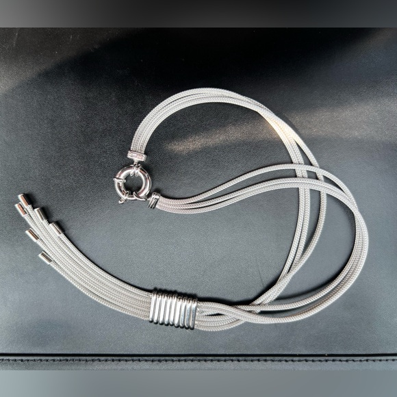 Italian silver necklace - Picture 13 of 14